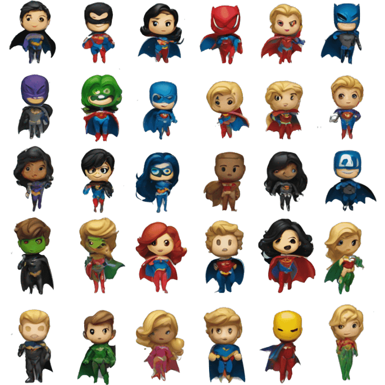 Dc comics emoji