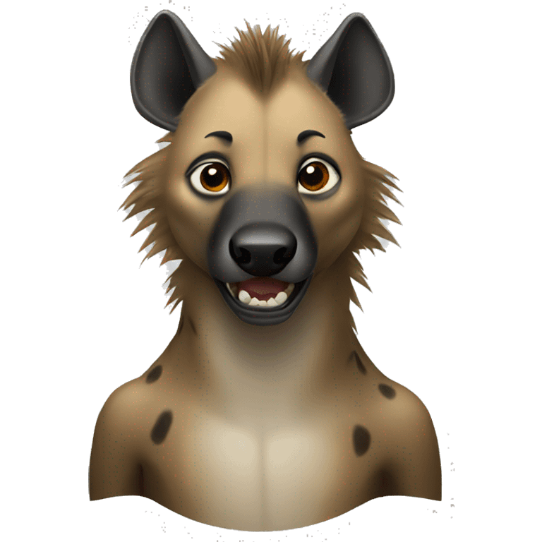 hyena emoji