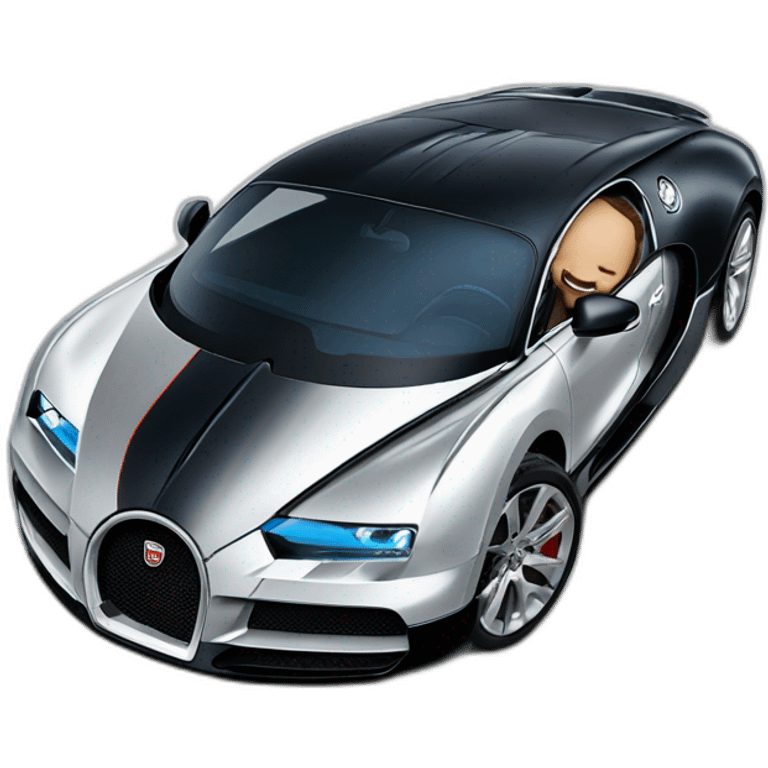 messi in a bugatti emoji