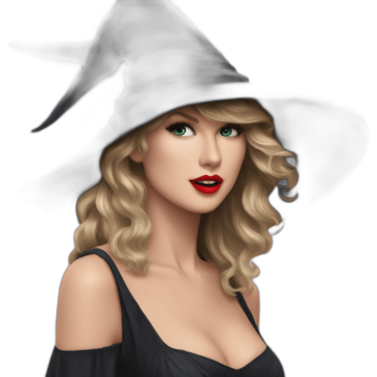 Taylor swift as witch of the east emoji