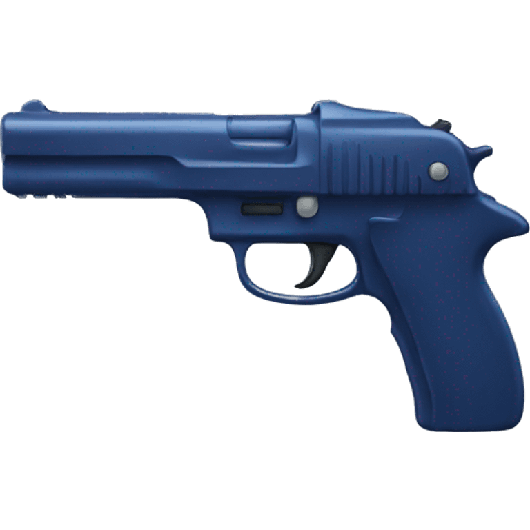 dark blue gun emoji