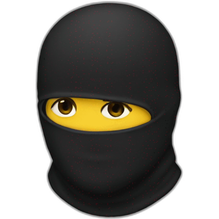 balaclava emoji