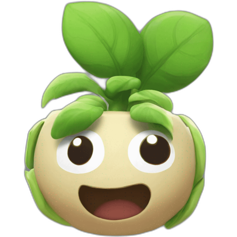 Sprout from brawl stars game emoji