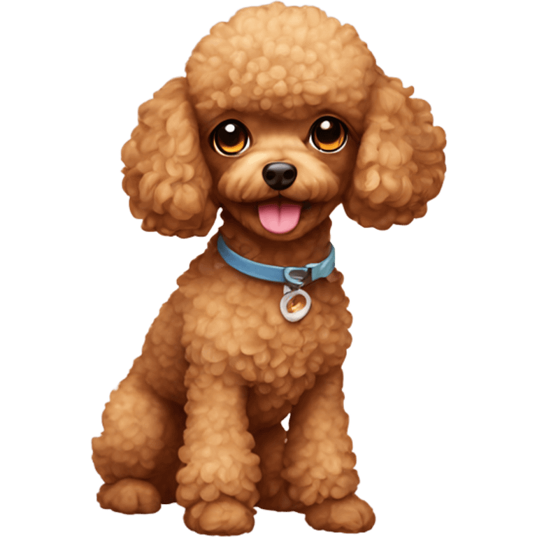 toy poodle emoji