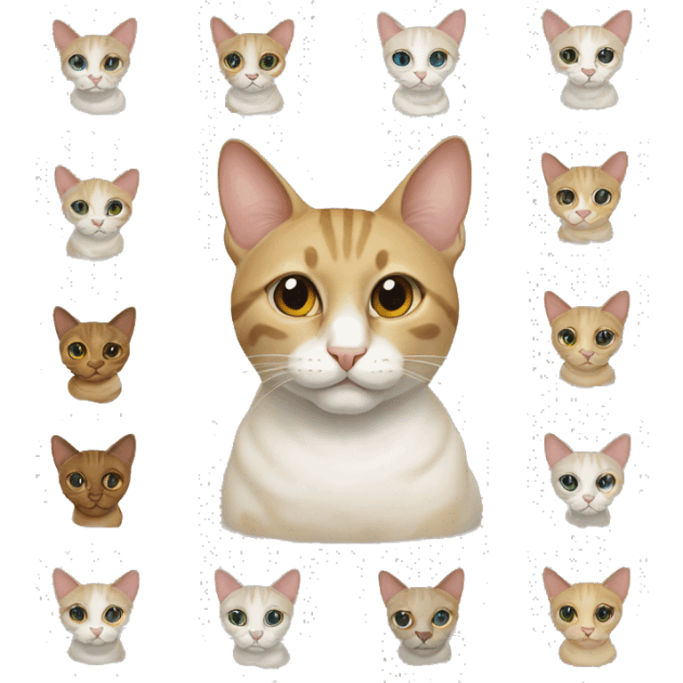 Holy burma cat emoji