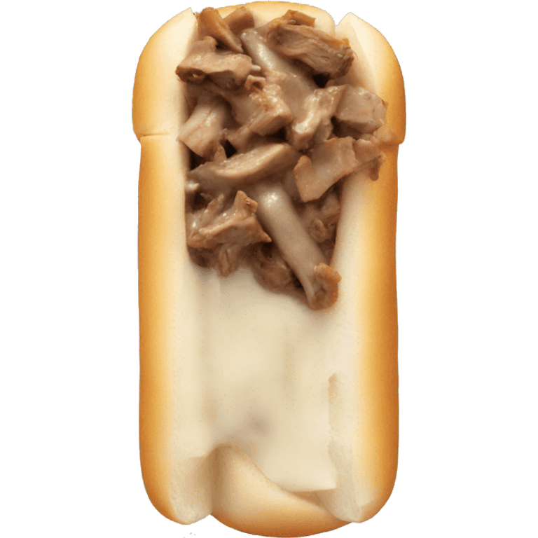 Philly cheesesteak emoji