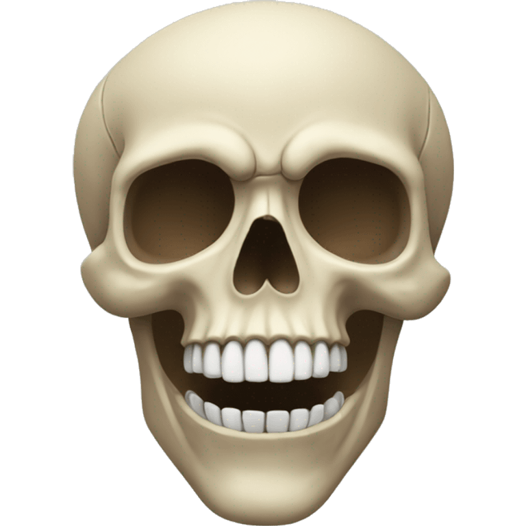 Skull that’s out of his mind emoji