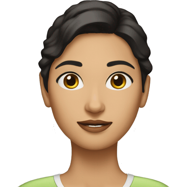 Mujer morena  emoji