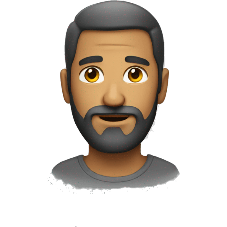 Man with beard  emoji