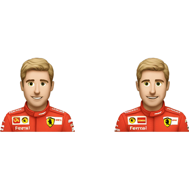 f1 driver for ferrari emoji