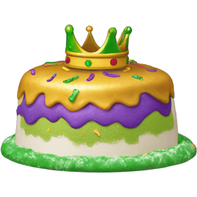 King cake emoji