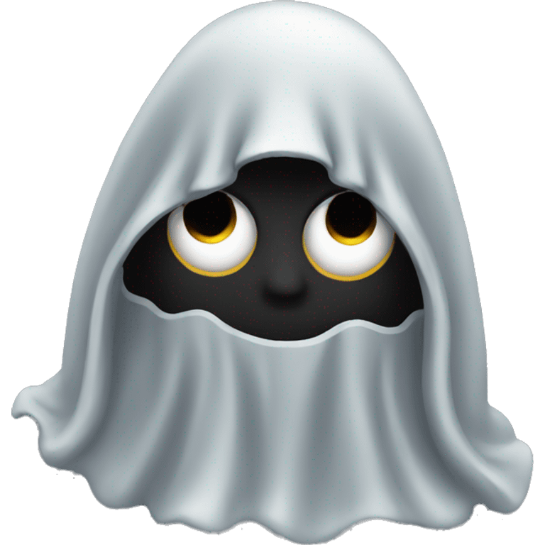 Black ghost emoji emoji