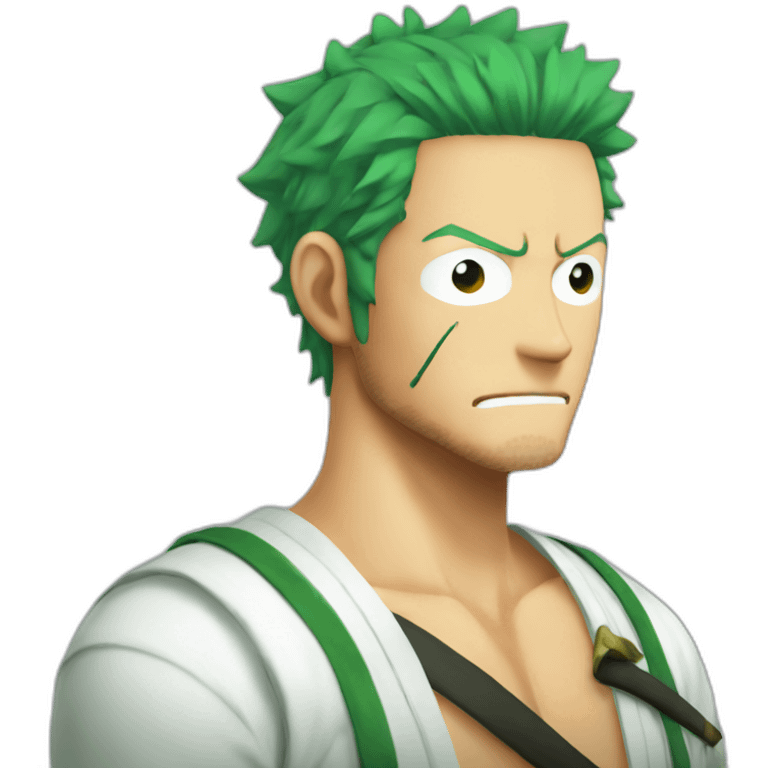 zoro from one piece emoji