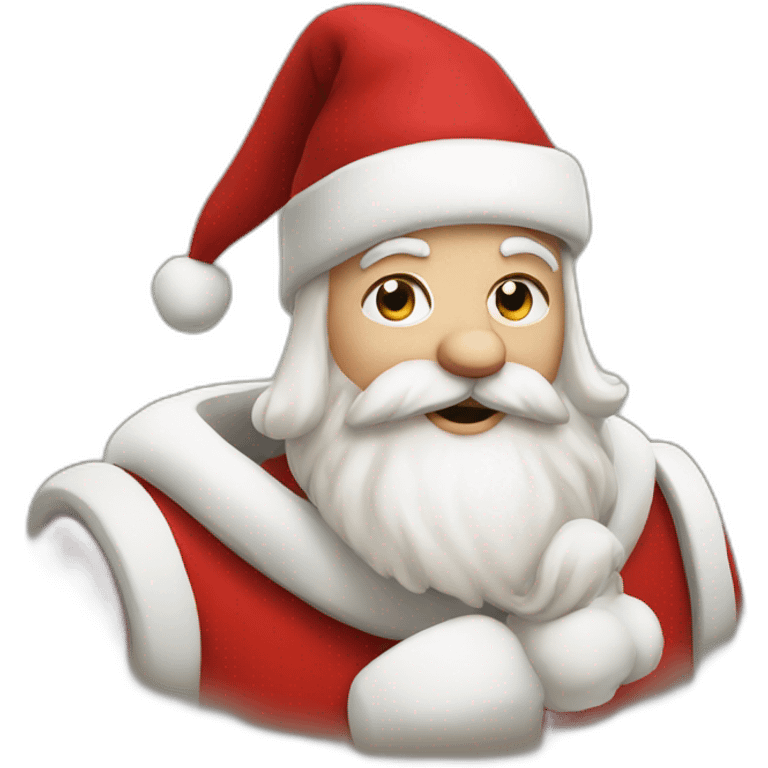 scottish santa emoji