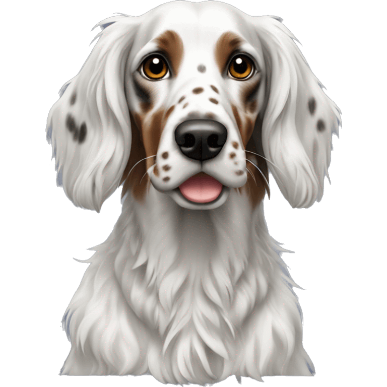 English setter emoji