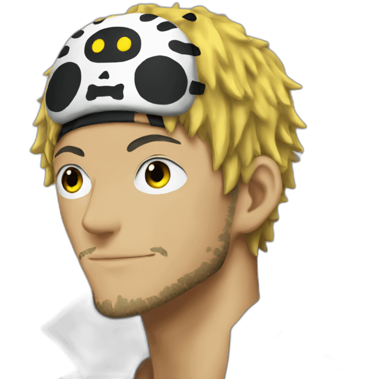 Trafalgar law One piece emoji