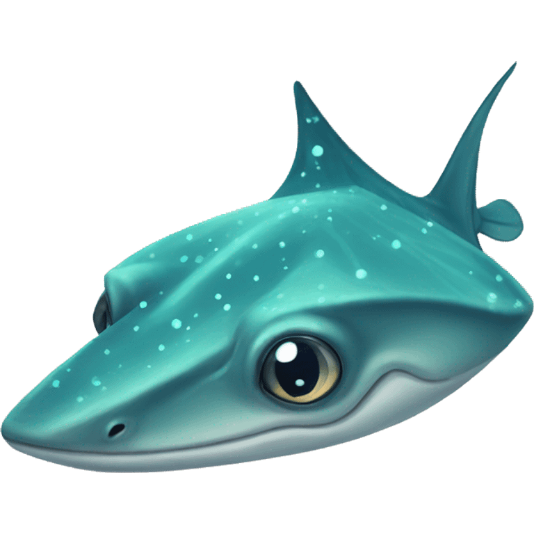 starry eyed stingray emoji