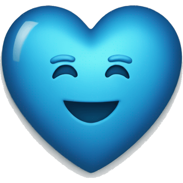 Blue heart emoji