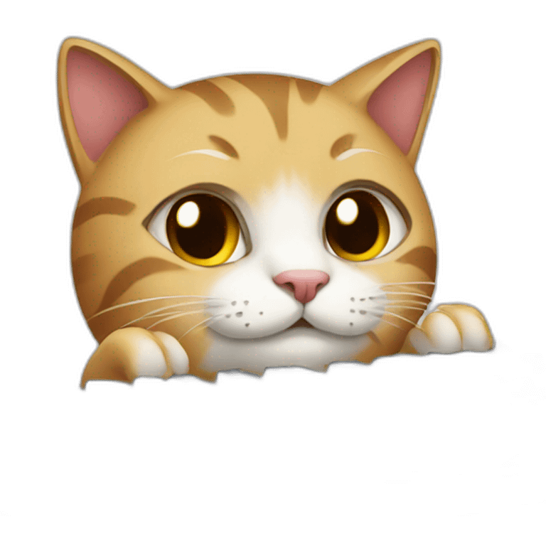 cat typing keyboard emoji