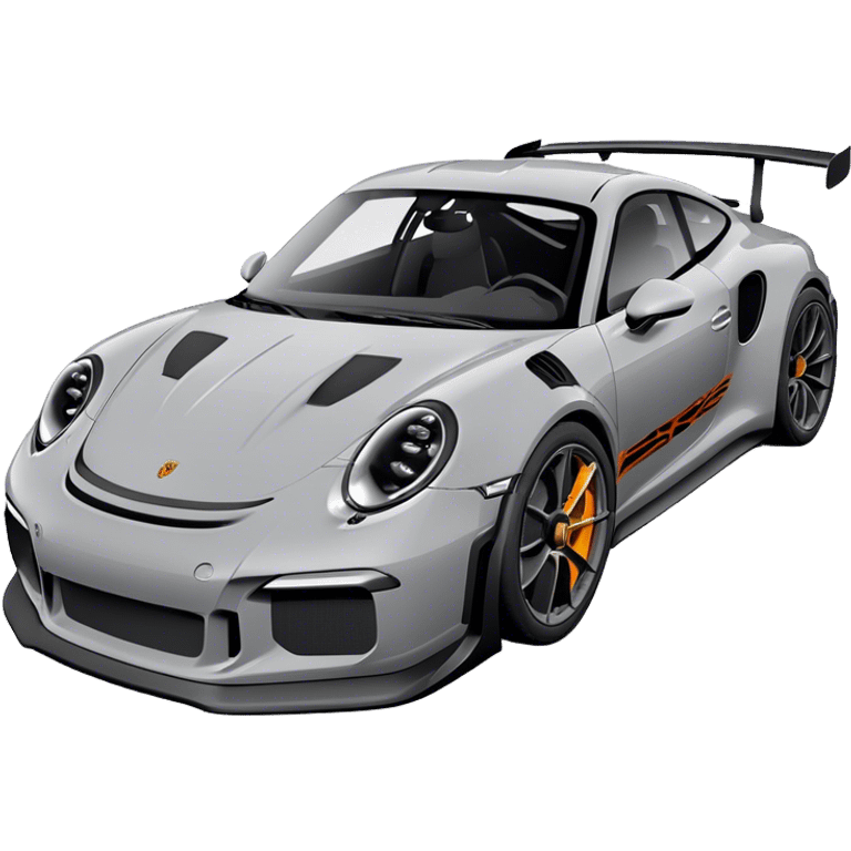 Porsche GT3RS - Porsche (Model Year: 2021) (Iconic colour: Grey and Black) emoji