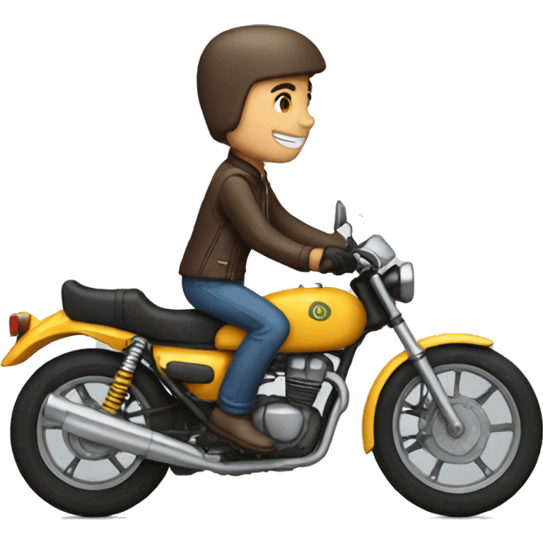 Motorbike Oliver emoji