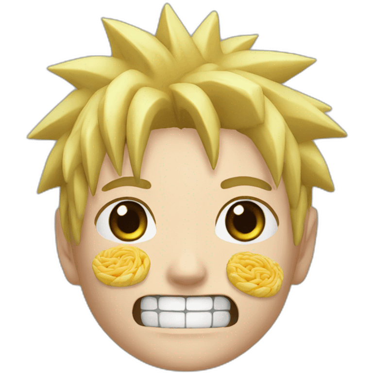 Pain from naruto eat ramen emoji