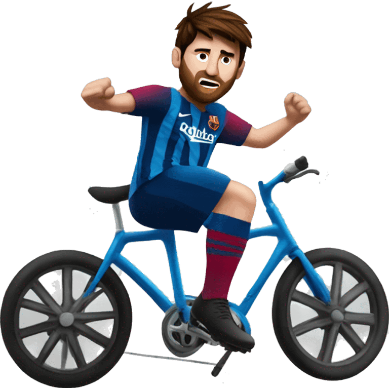 messi biycle kick emoji