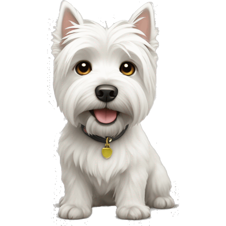 West highland white terrier emoji