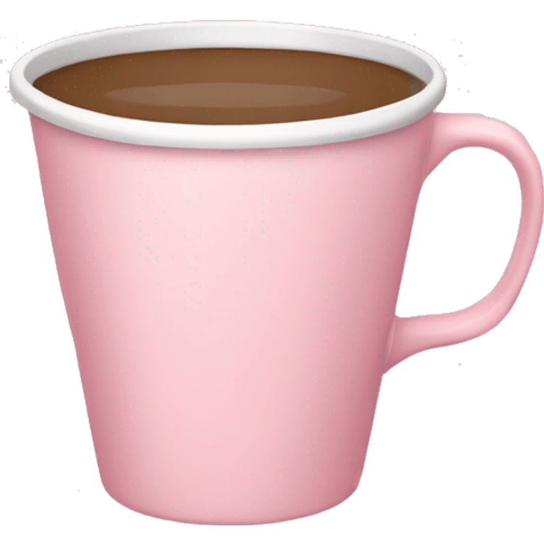 Light pink cup emoji