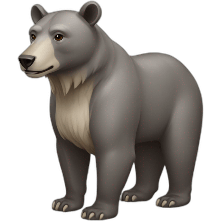 nandi bear full body emoji