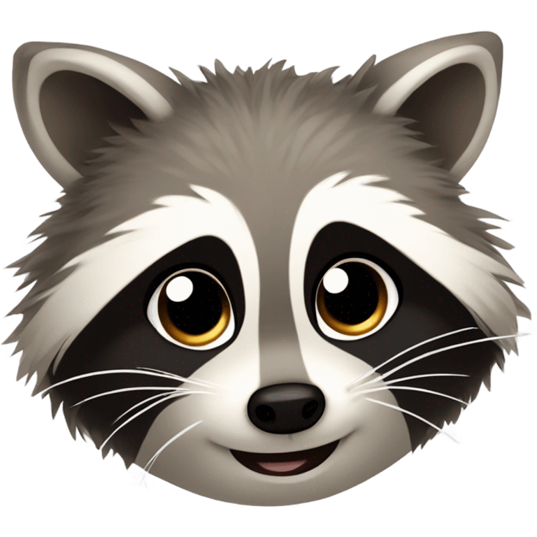 Snuggly raccoon  emoji