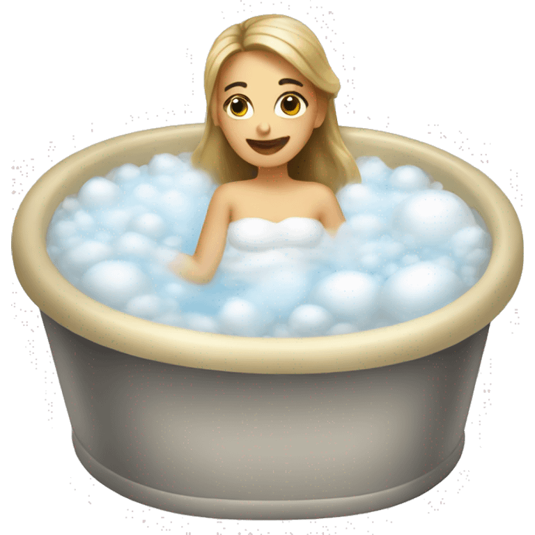 luxury bubble bath emoji