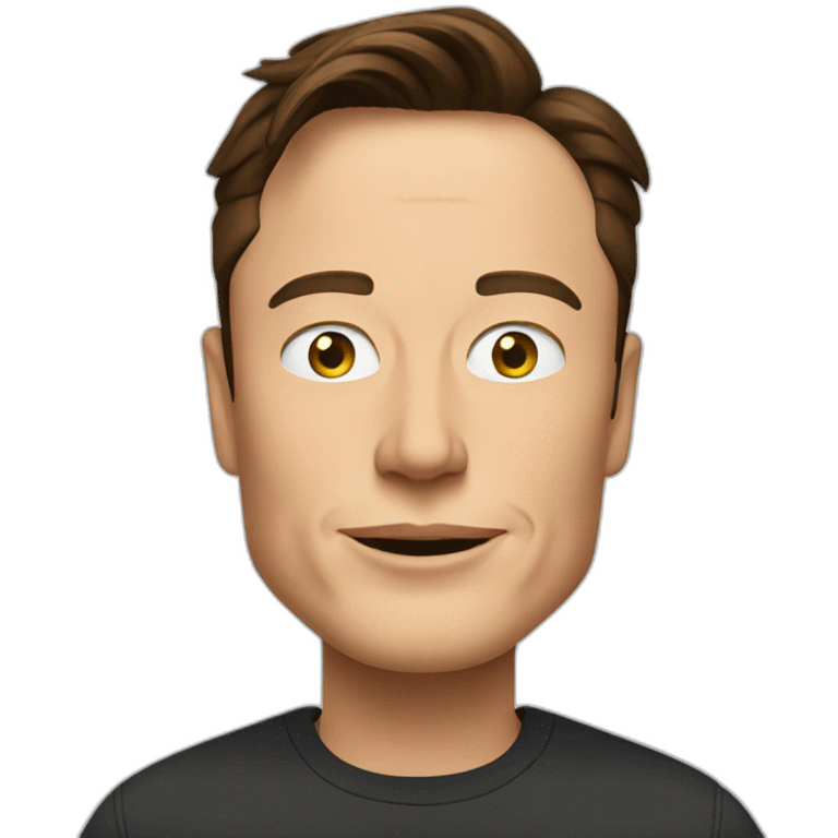 Elon Musk emoji