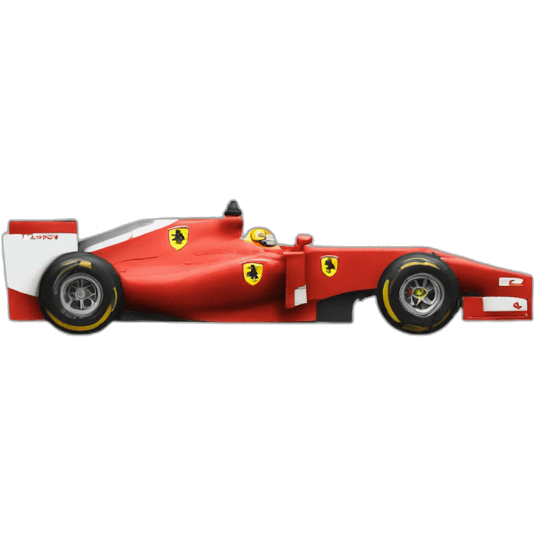 Ferrari f1 side view emoji