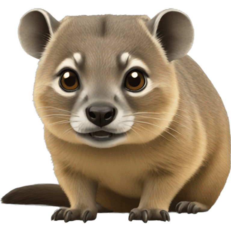 Hyrax emoji