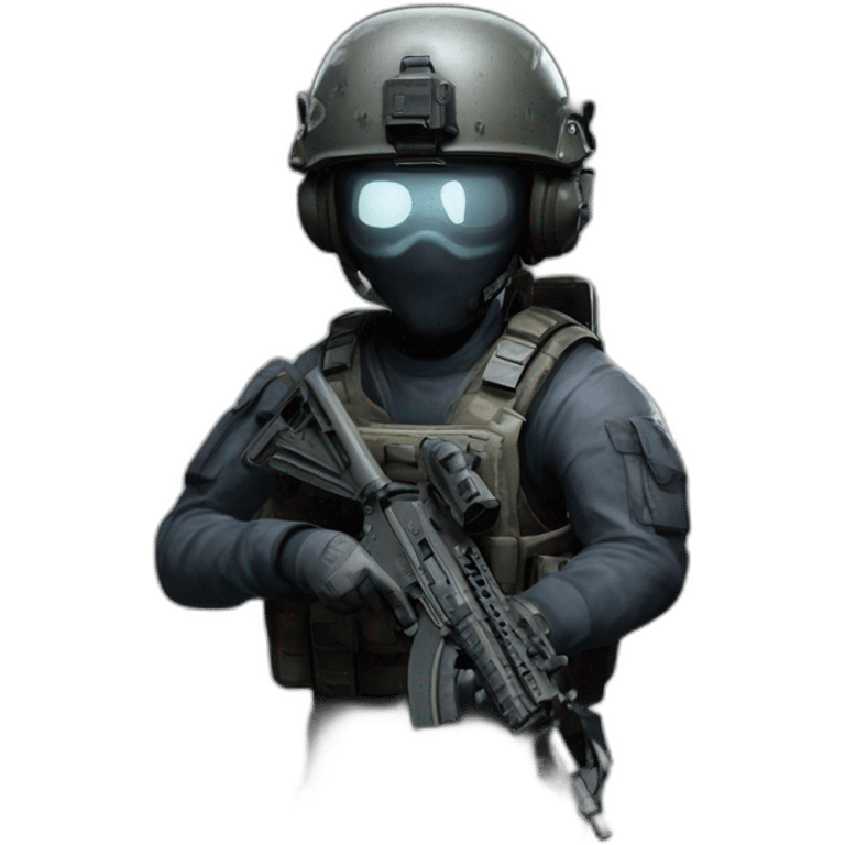 Ghost is an operator character who is available in the online modes of Call of Duty: Modern Warfare/Warzone. emoji