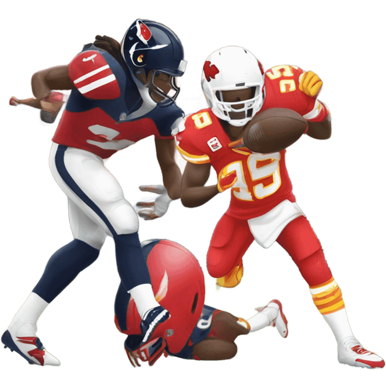 Chiefs vs Texans emoji