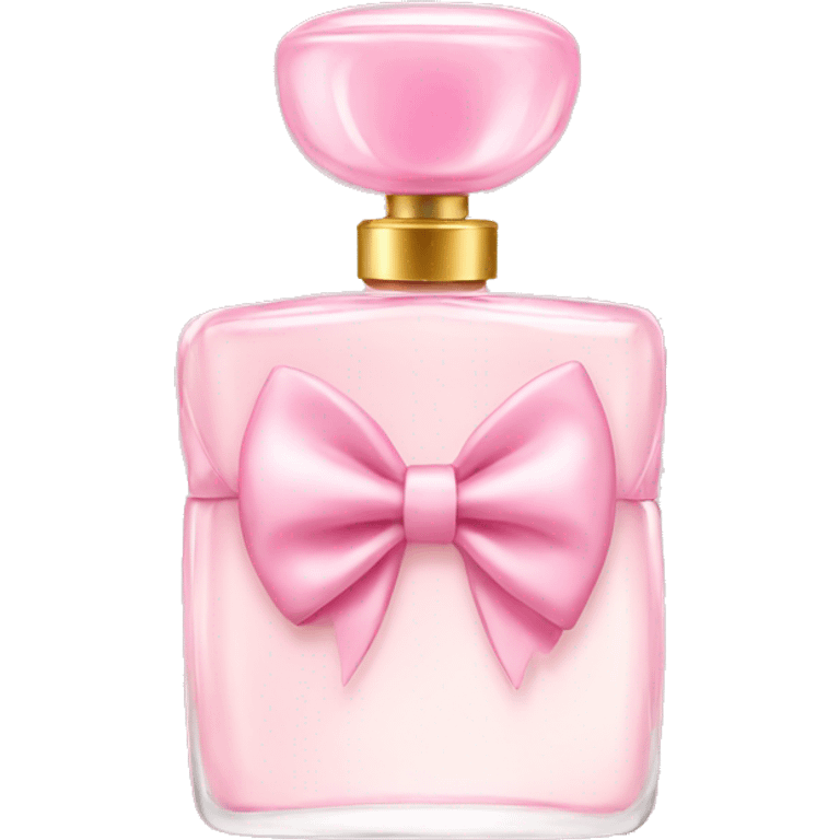 Light pink bow perfume  emoji