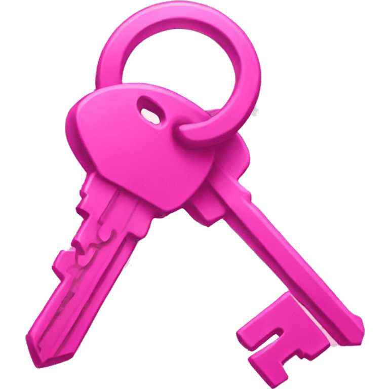 Total Pink key  emoji