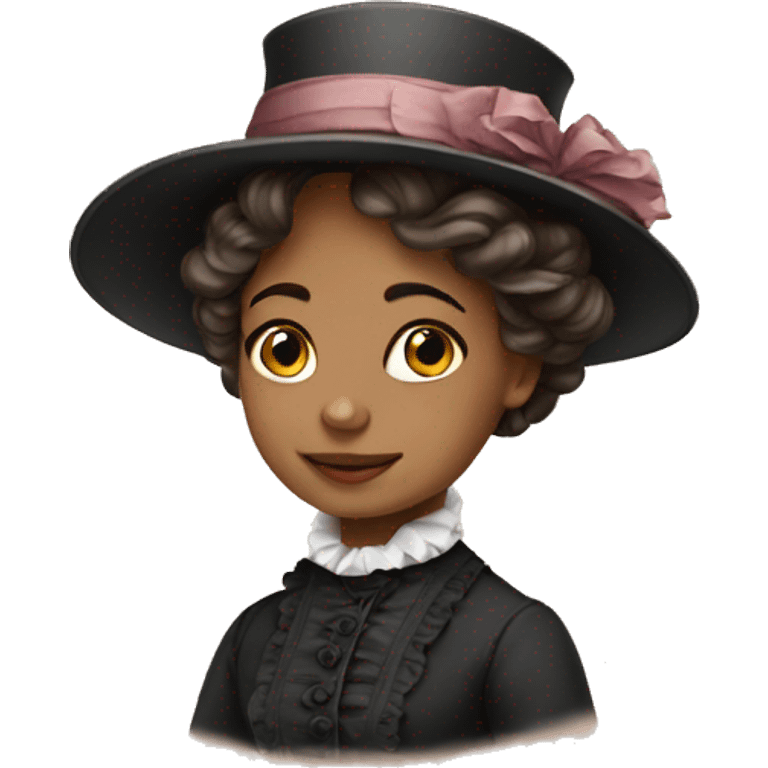 victorian girl emoji