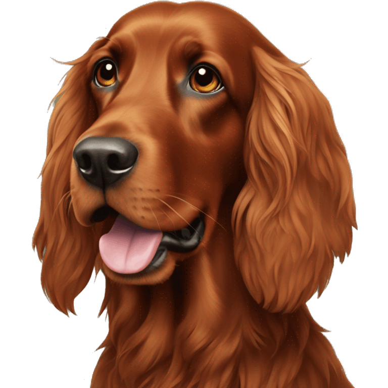 Irish Setter  emoji