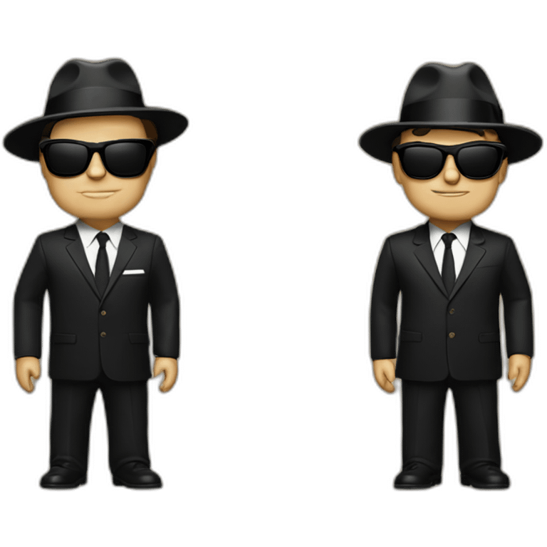 jake and elwood blues brothers emoji