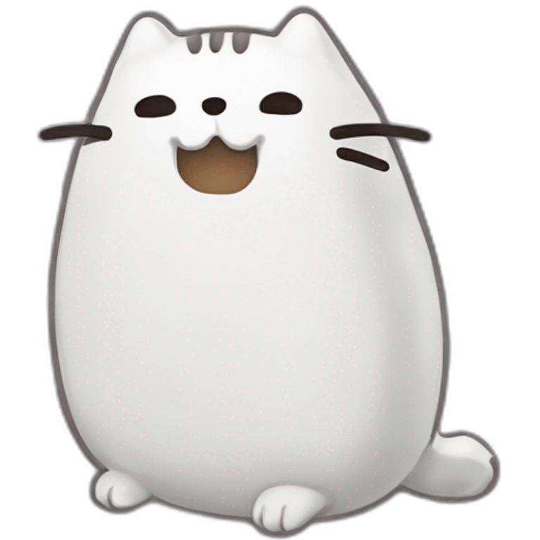 ghost pusheen button emoji