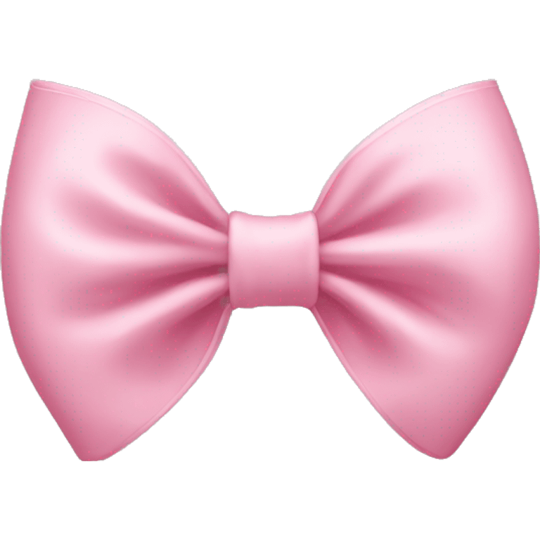 Light pink bow emoji