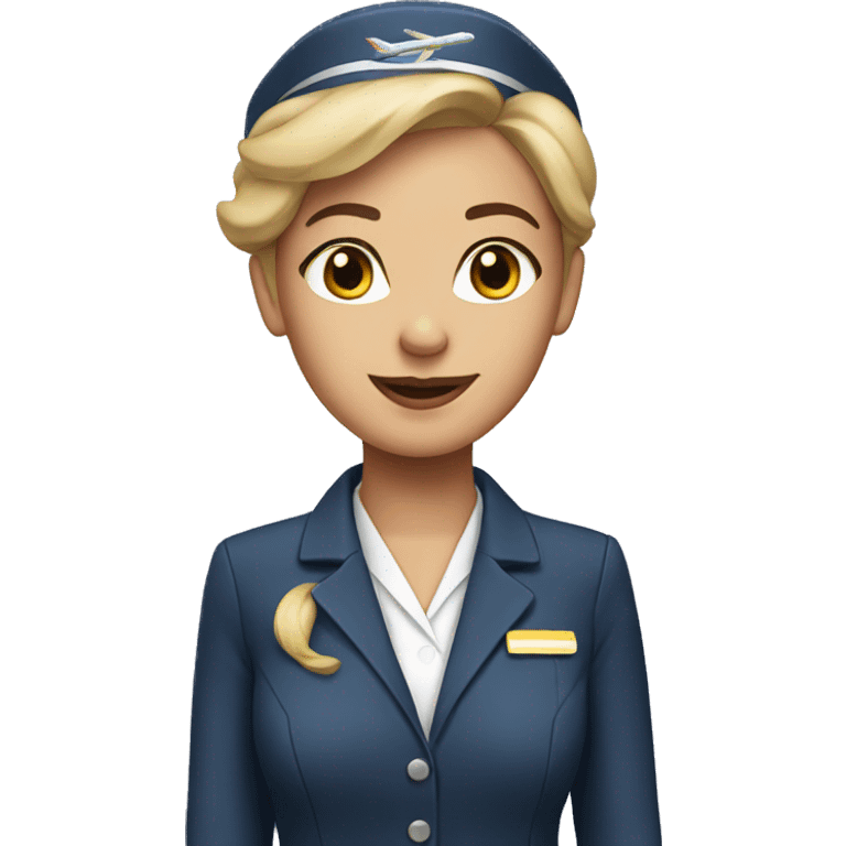 flight attendant emoji