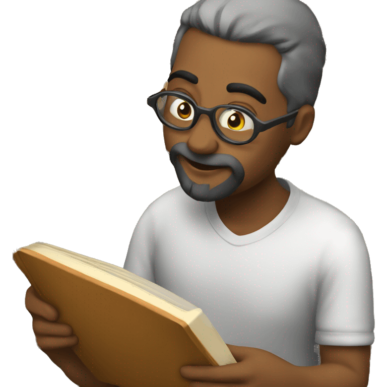 reading a book emoji