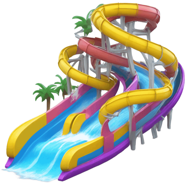 big water slide emoji