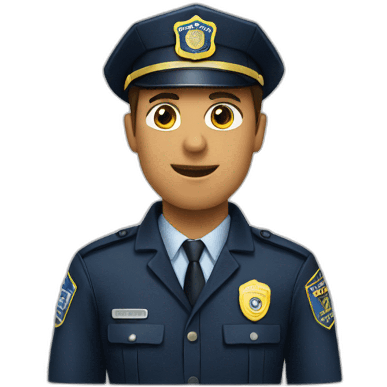 Public security officer emoji