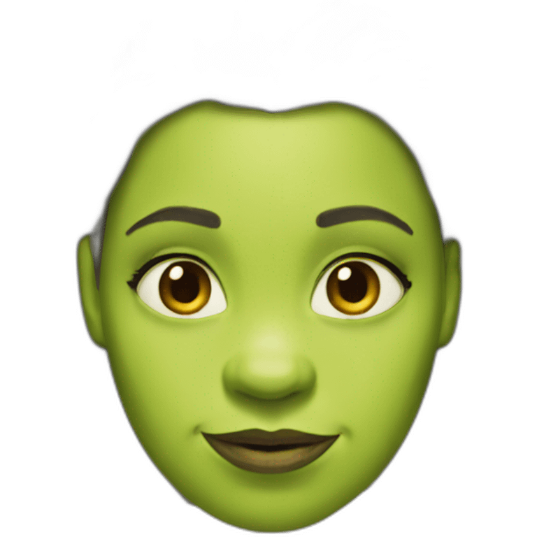 female shrek emoji