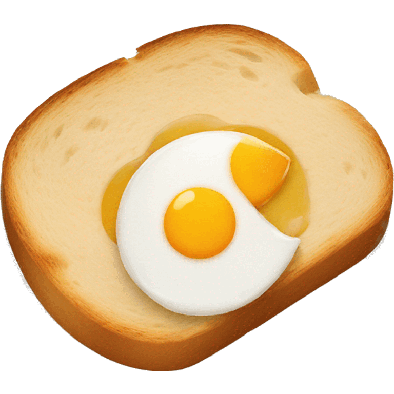 egg on bread emoji